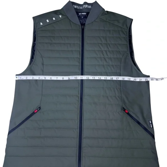 ASRV Men's Green Waterproof Insulated Reflective Vest DSG-0720 MSRP $198 Size L - Picture 7 of 8